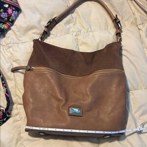 Brown Leather Shoulder Bag